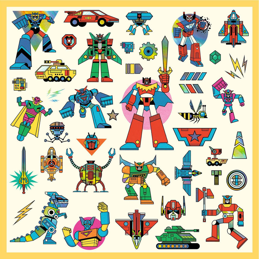 Djeco - Robots stickers | Scout & Co