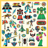 Djeco - Robots stickers | Scout & Co