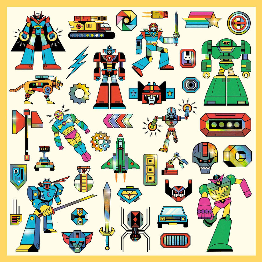 Djeco - Robots stickers | Scout & Co