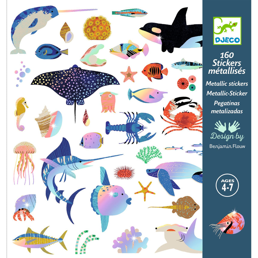 Djeco - Ocean stickers | Scout & Co