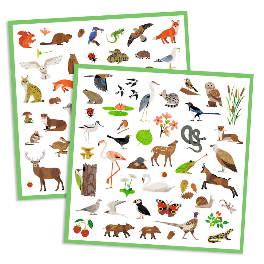 Djeco - Fauna stickers