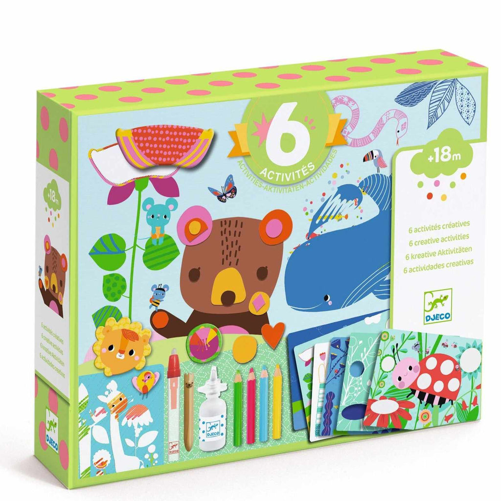 Djeco - The Mouse & His Friends: 6 activities craft set | Scout & Co