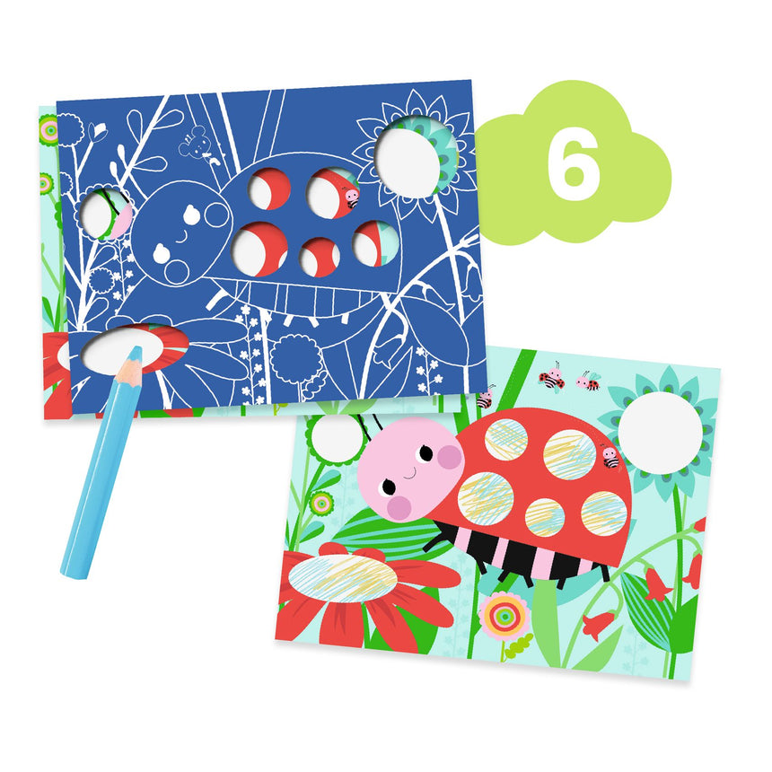 Djeco - The Mouse & His Friends: 6 activities craft set | Scout & Co