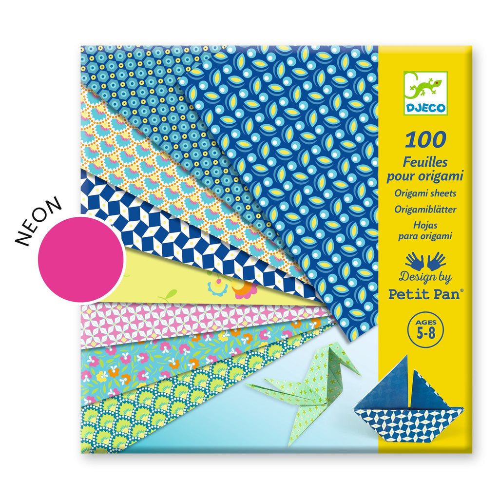 Djeco - Natsu origami paper - 100 sheets | Scout & Co