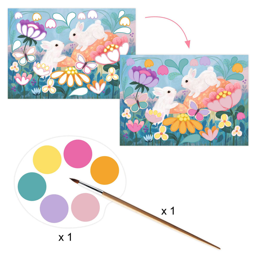 Djeco - Fluffy Box: 6 crafts set | Scout & Co