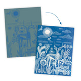 Djeco - Nighttime In The Savannah - cyanotype craft set | Scout & Co