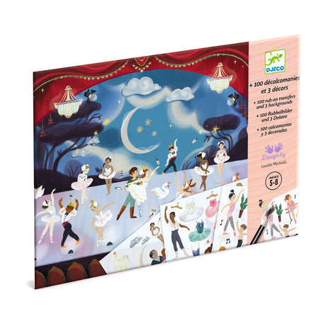 Djeco - Little Ballet Dancers transfers set | Scout & Co