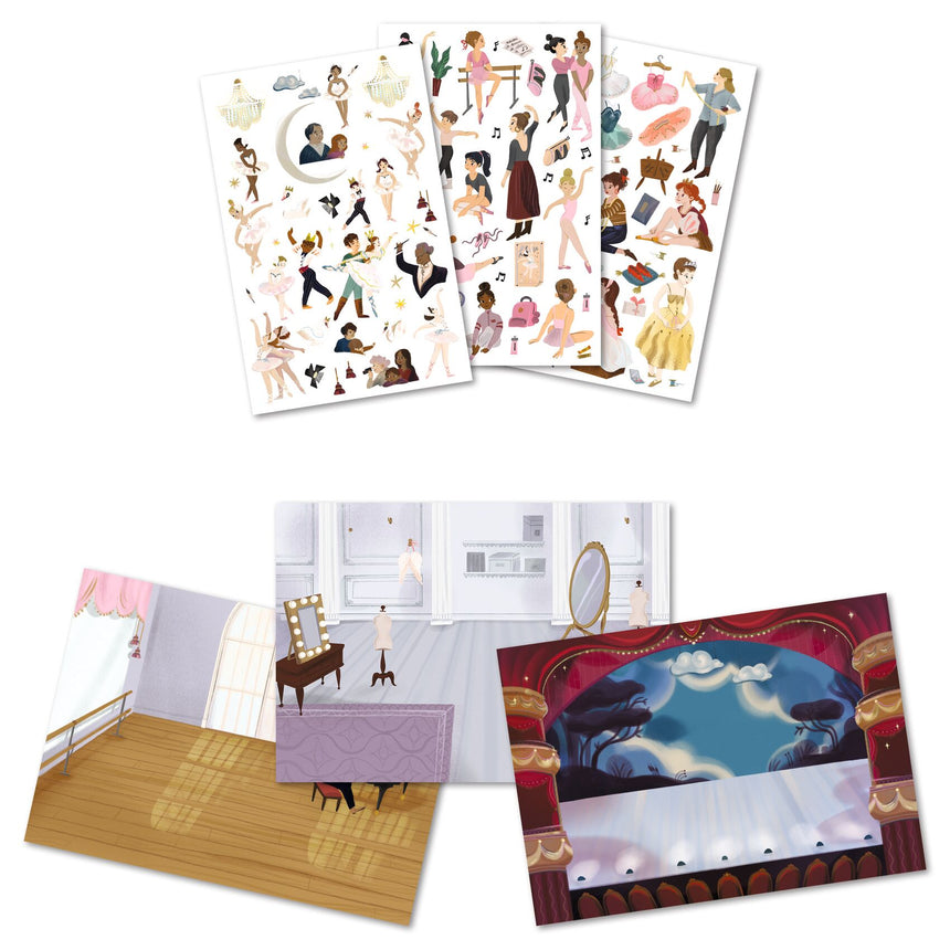 Djeco - Little Ballet Dancers transfers set | Scout & Co