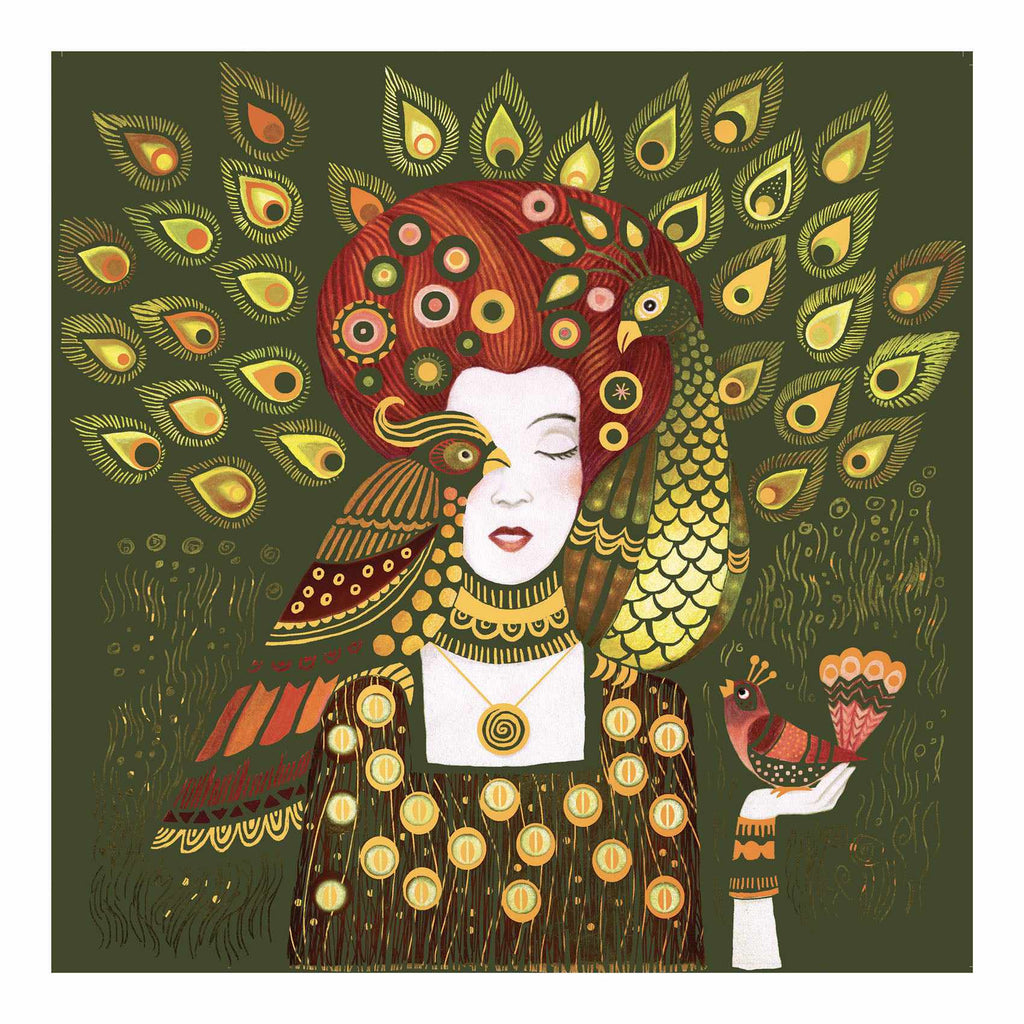 Djeco - Inspired By Gustav Klimt scratch cards - Golden Goddesses | Scout & Co