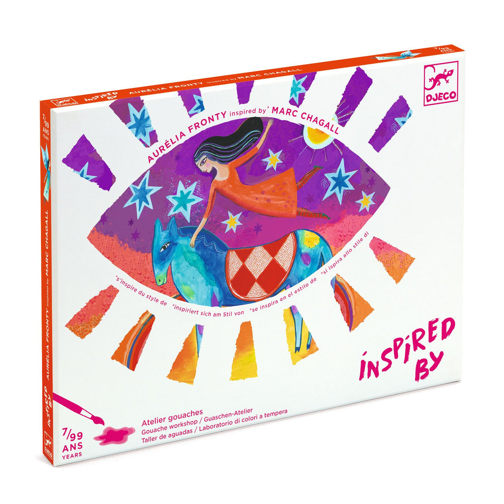 Djeco - Inspired By Marc Chagall painting craft kit - In A Dream | Scout & Co