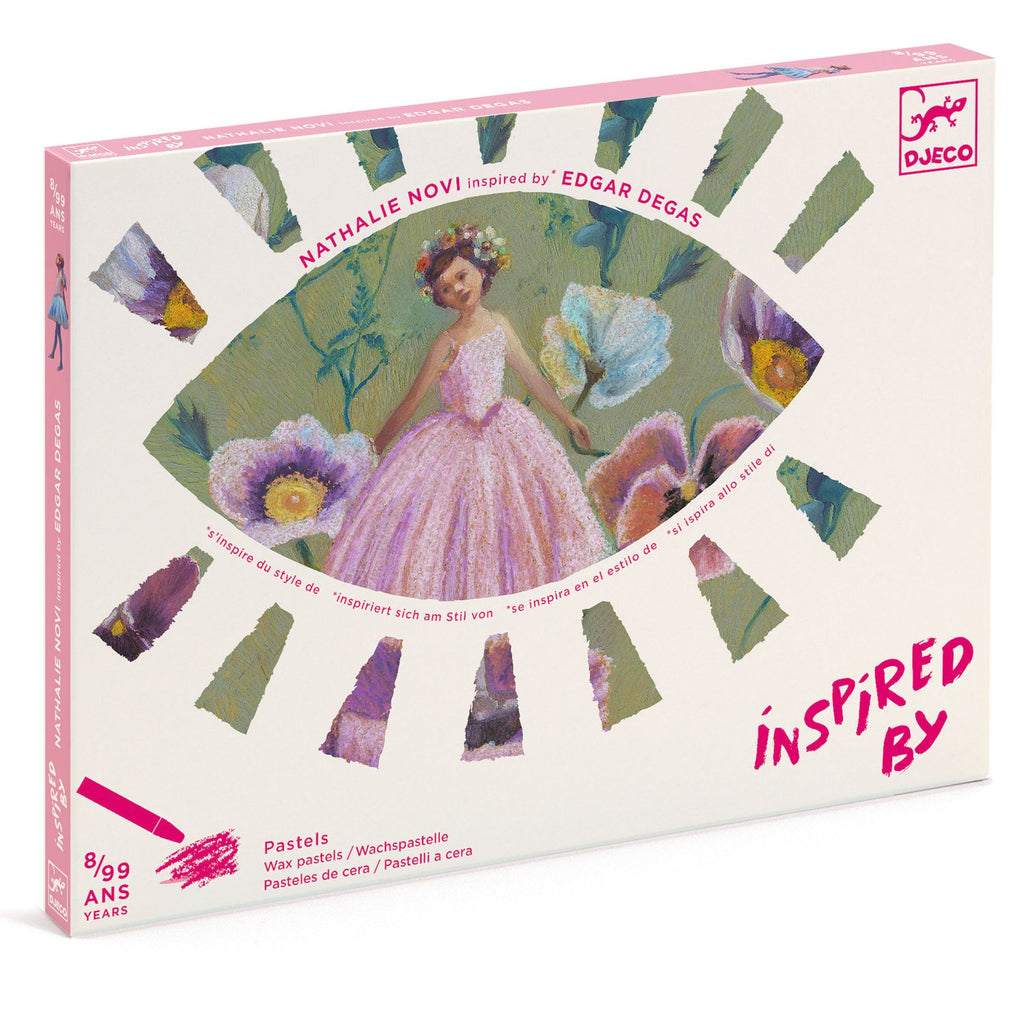 Djeco - Inspired By Edgar Degas oil pastels craft kit - The Ballerina | Scout & Co