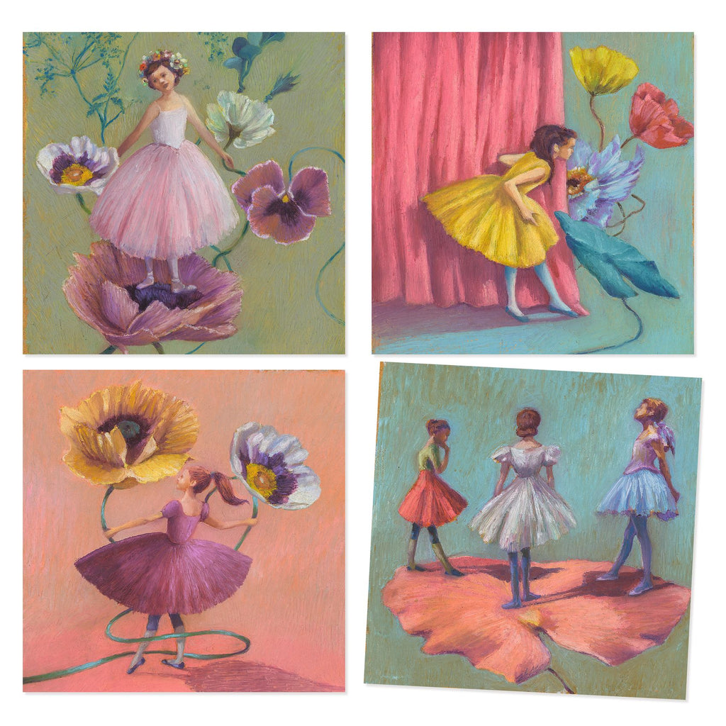 Djeco - Inspired By Edgar Degas oil pastels craft kit - The Ballerina | Scout & Co