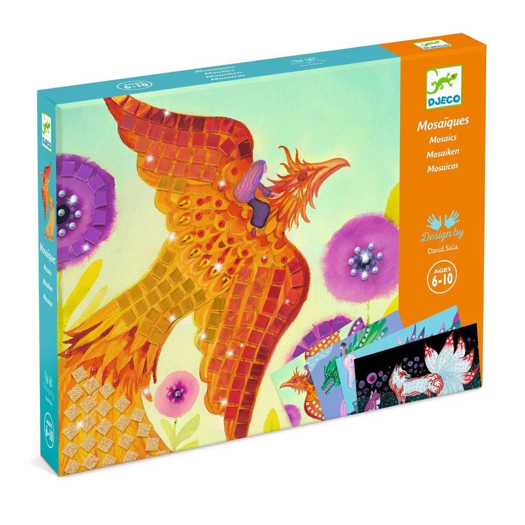 Djeco - Mythical Creatures mosaics craft set | Scout & Co