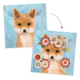 Djeco - Floral Wreaths 3D pictures craft kit | Scout & Co