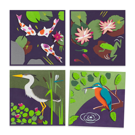 Djeco -  By The Water 3D pictures craft kit