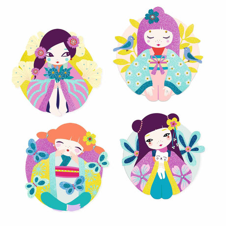 Djeco - Onnanoko glitter boards set | Scout & Co
