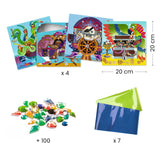 Djeco - Up & At 'Em! Pirates metal & gems craft set | Scout & Co