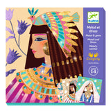 Djeco - Precious Jewels metal & gems craft set