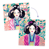 Djeco - Precious Jewels metal & gems craft set