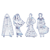Djeco - Les Demoiselles colouring - Laura & Friends