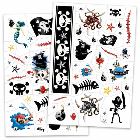 Djeco - Pirates temporary tattoos | Scout & Co