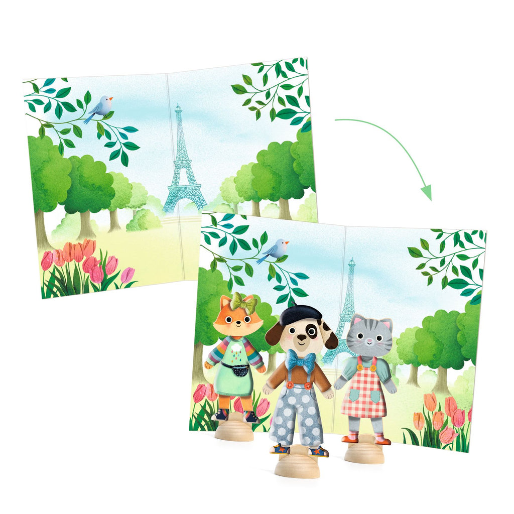 Djeco - Bonjour Paris collage activity | Scout & Co