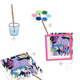 Djeco - Painting cards - Selva