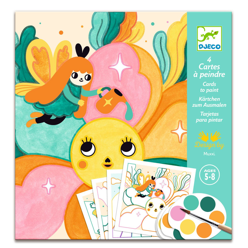 Djeco - Painting cards - Magical Garden | Scout & Co