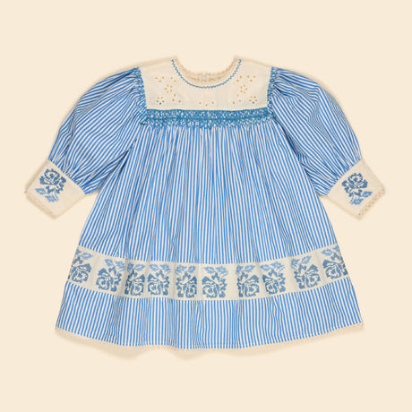 Apolina - Dora dress - Lakeside Stripe | Scout & Co