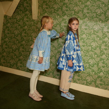 Apolina - Dora dress - Lakeside Stripe | Scout & Co