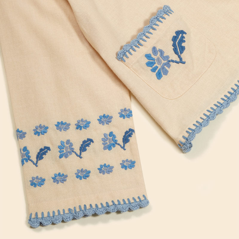 Apolina - Dusty blouse - Cashew | Scout & Co