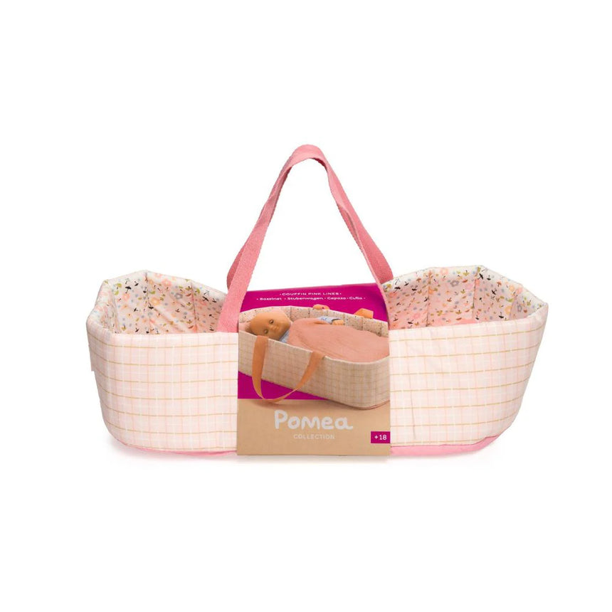 Djeco - Doll bassinet - Pink Lines | Scout & Co