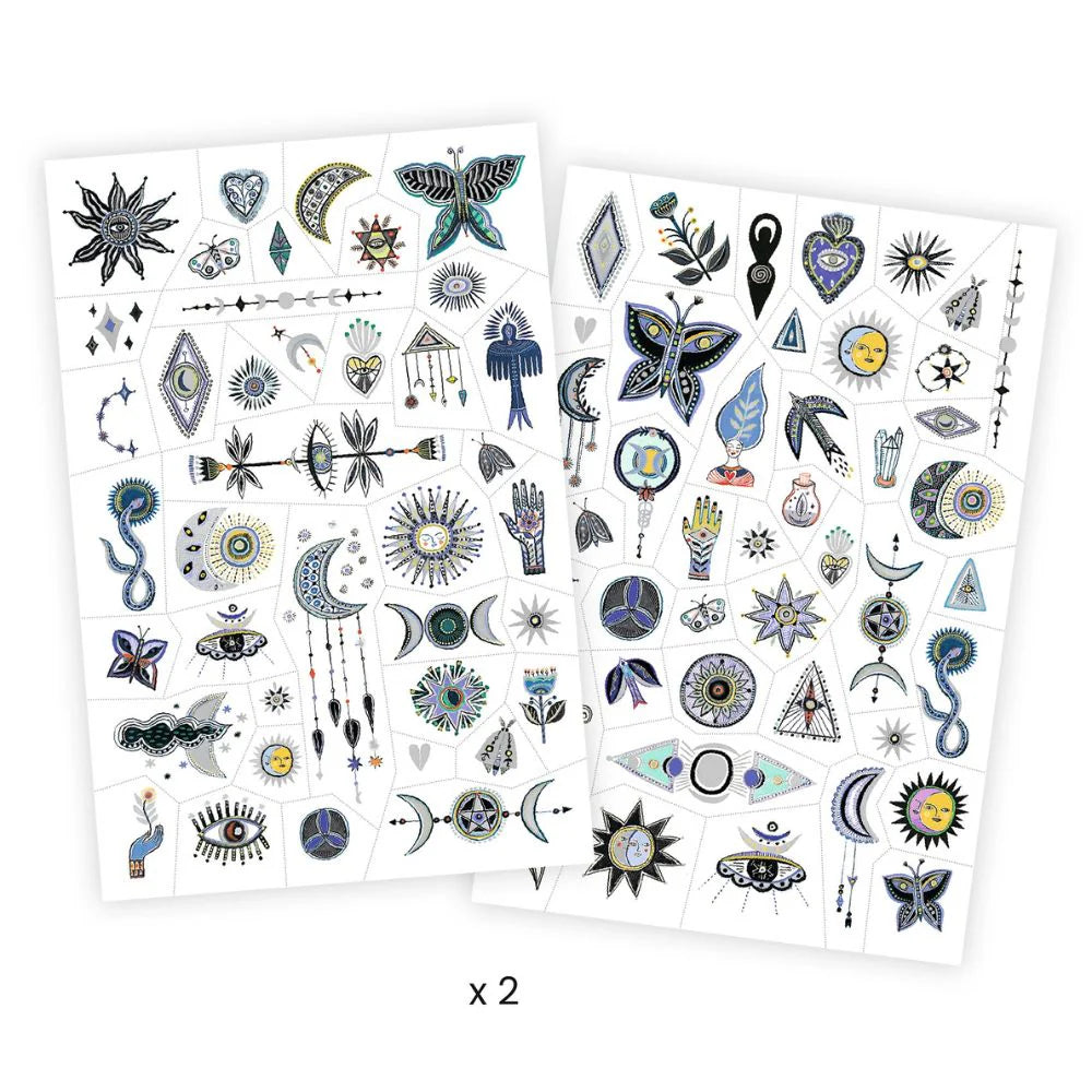 Djeco - Wicca temporary tattoos | Scout & Co