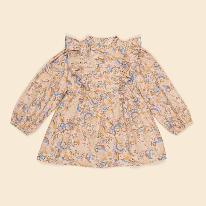 Apolina - Dolores tunic top - Woodland Floral Cream | Scout & Co