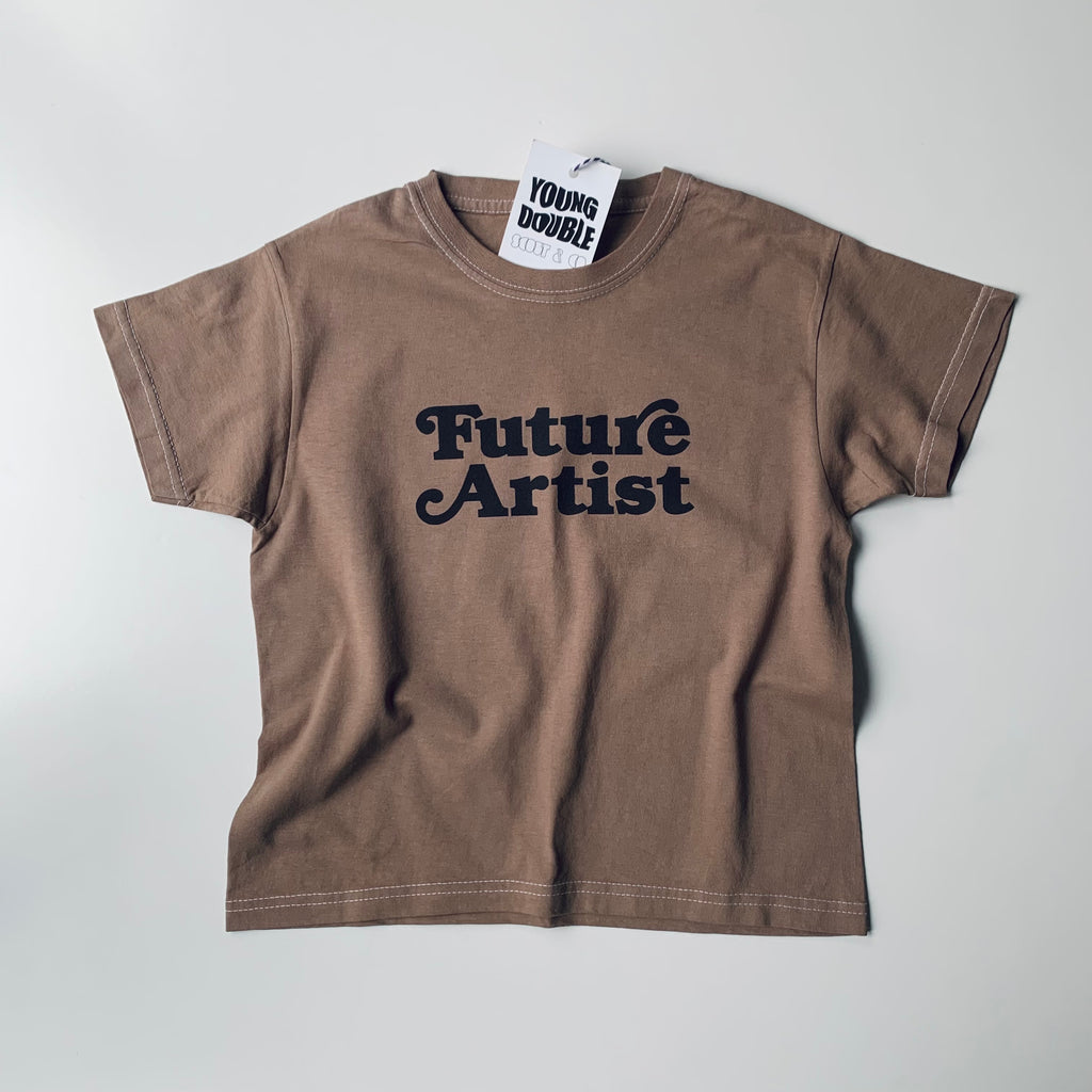 Young Double - Future Artist T-shirt - Clay | Scout & Co