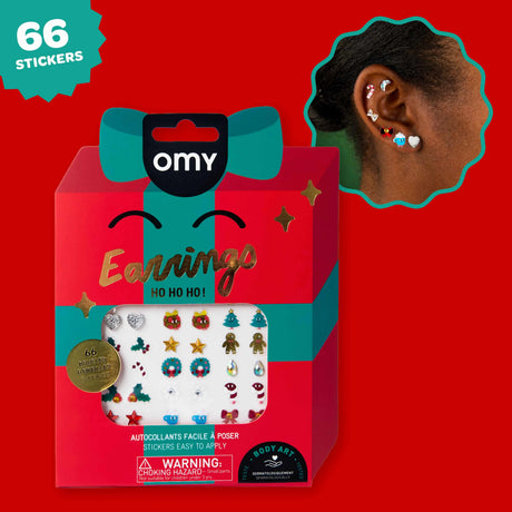 OMY - Stick-on earrings - Christmas | Scout & Co