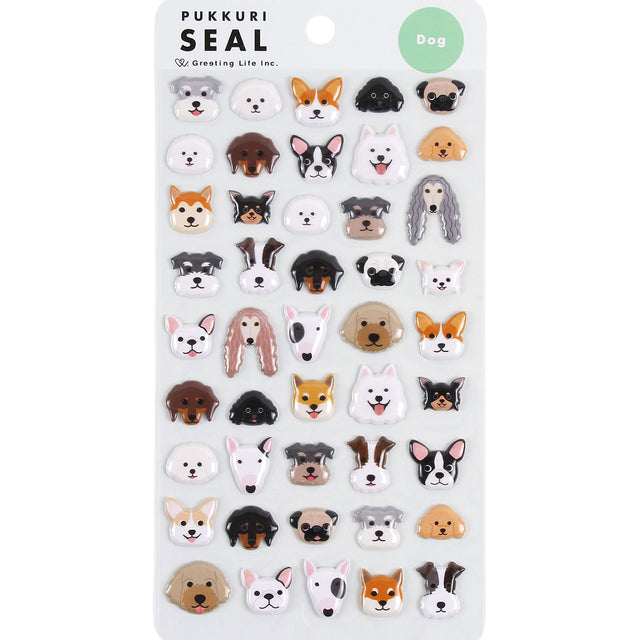Greeting Life - Puffy stickers - Dog | Scout & Co