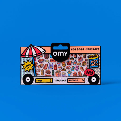 OMY - Fabulous Boutique mini vinyl stickers - Hot Dog Shop | Scout & Co