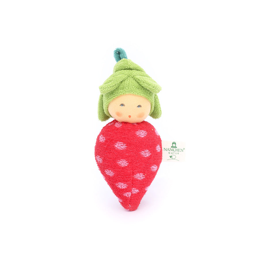 Nanchen - Strawberry baby rattle | Scout & Co