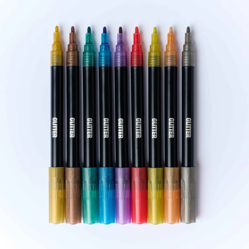 OMY - Glitter Club markers - box of 9 | Scout & Co