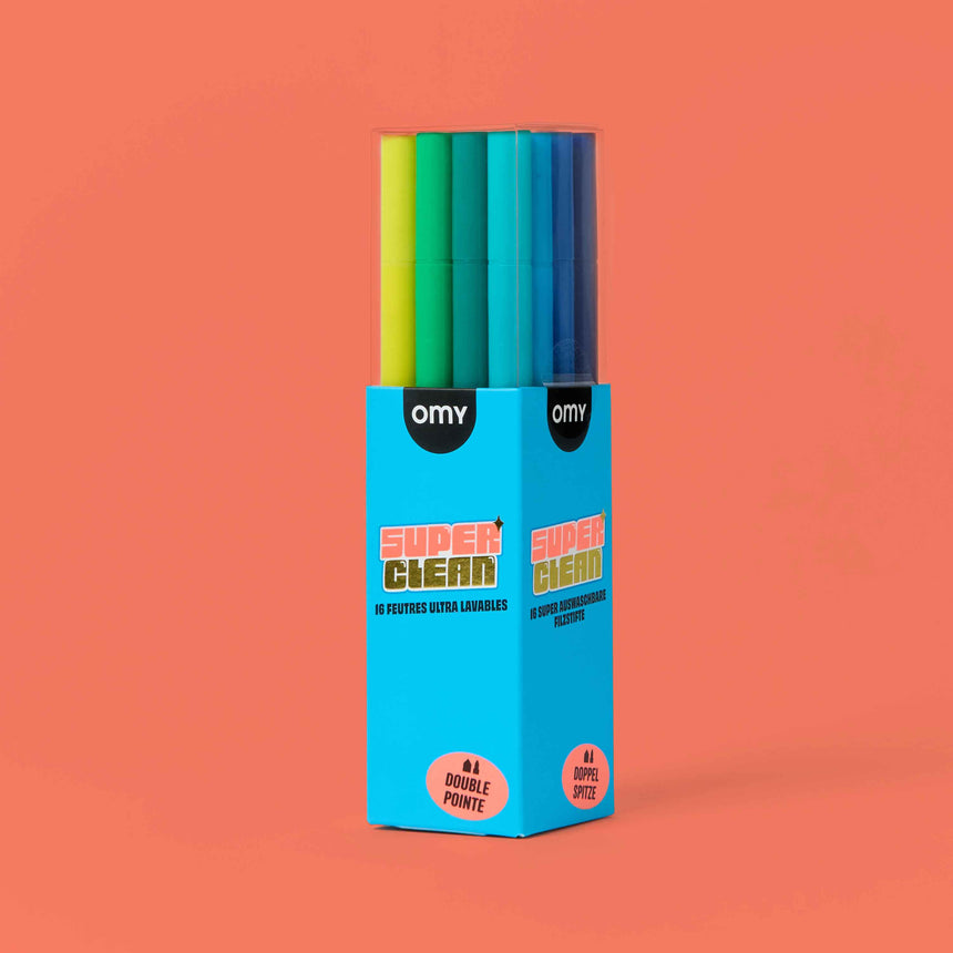 OMY - Super Clean washable felt-tip pens | Scout & Co