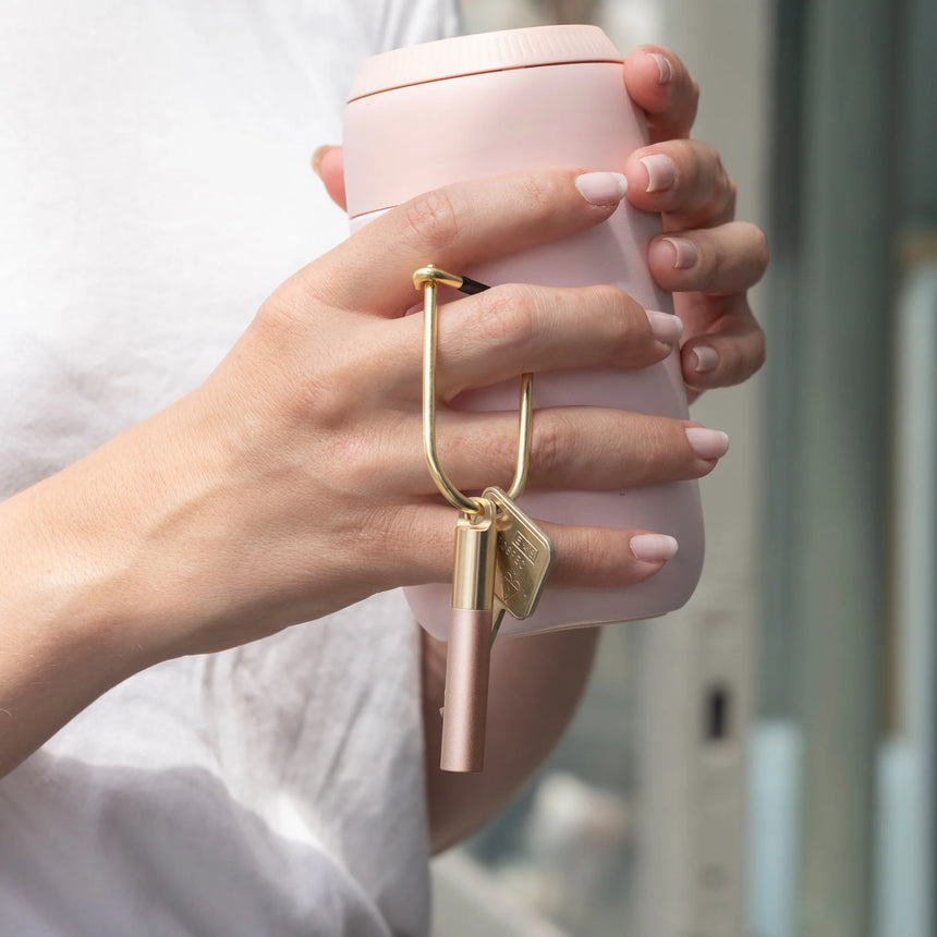Tom's Studio - The Field Mouse refillable travel pen - Blush | Scout & Co