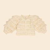 Apolina - Fira blouse - Milk cream | Scout & Co