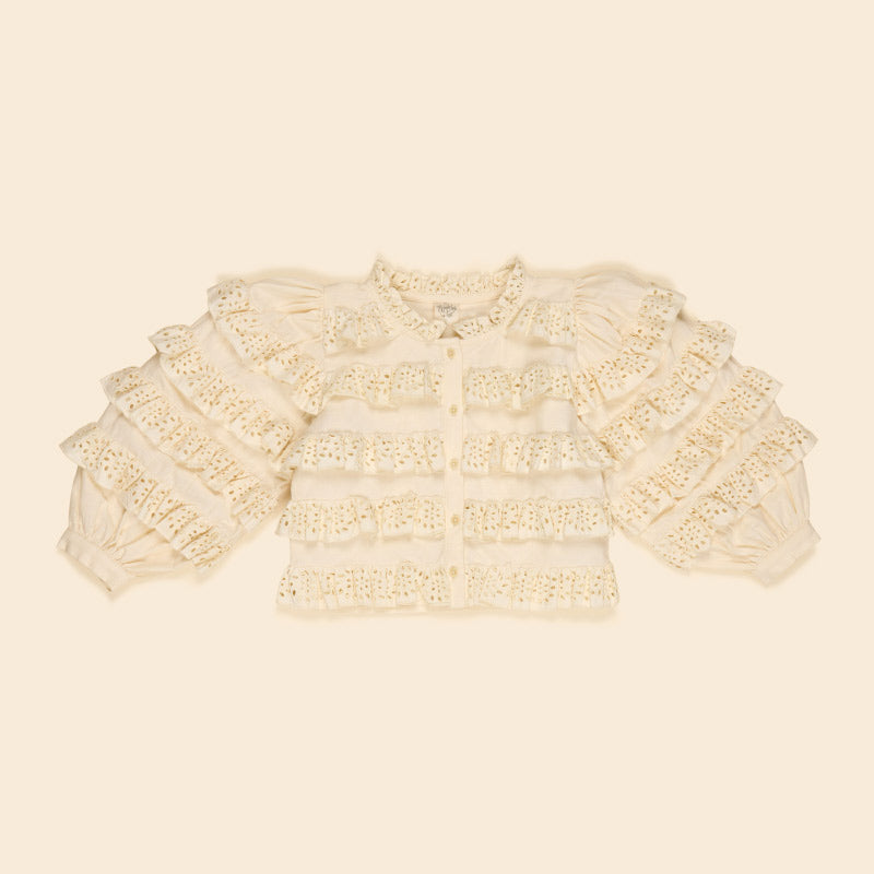Apolina - Fira blouse - Milk cream | Scout & Co