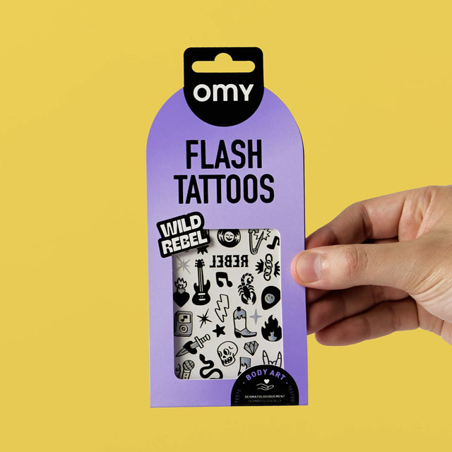 OMY - Flash Tattoos - Wild Rebel | Scout & Co