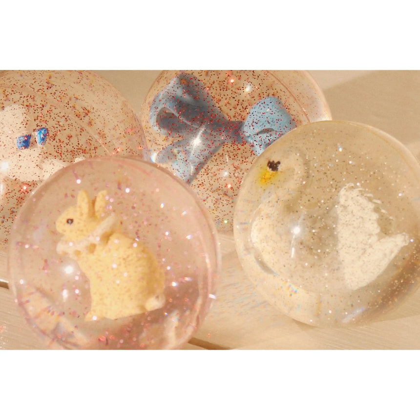 Konges Sløjd - Glitter bouncy ball - 10 designs | Scout & Co