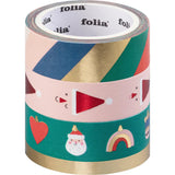 Folia - Christmas washi tapes set of 4 - Merry Jingling | Scout & Co