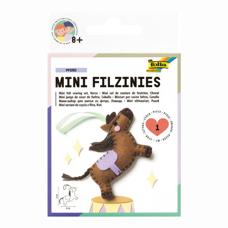 Folia - Mini felt sewing DIY kit - Horse | Scout & Co