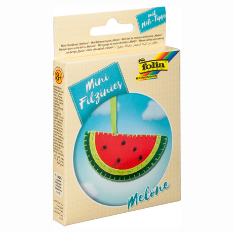 Folia - Mini felt sewing DIY kit - Watermelon | Scout & Co