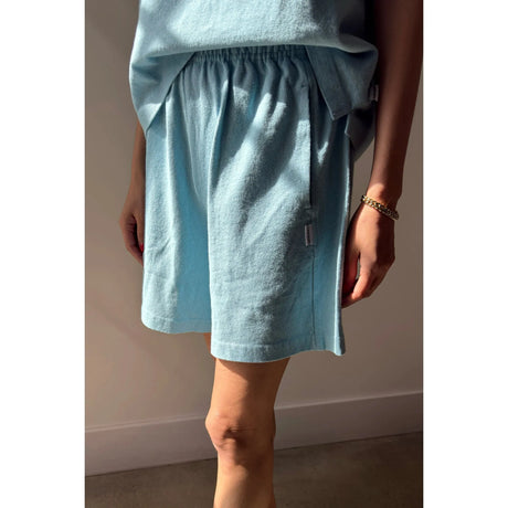 Le Bon Shoppe - Flared basketball shorts - Sky Blue | Scout & Co